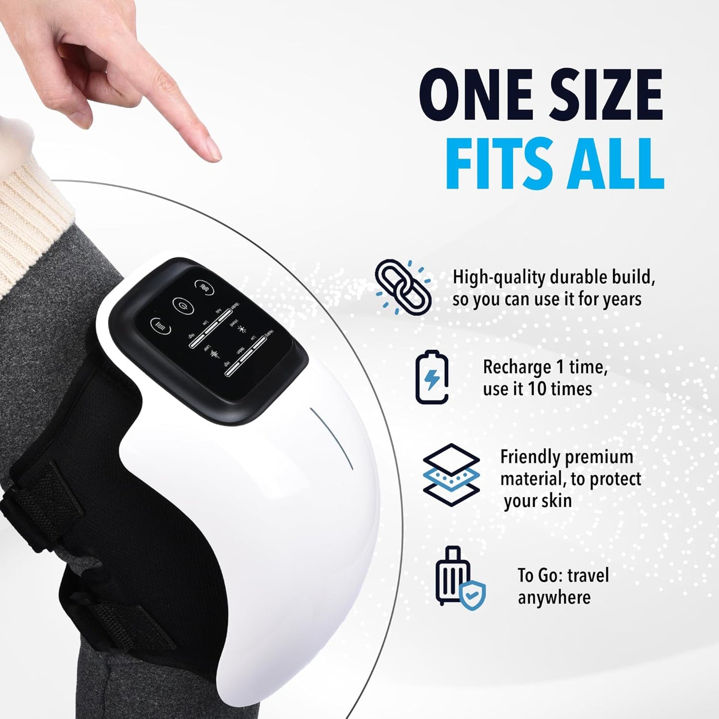 VelvaWave™ 3-in-1 Knee Brace