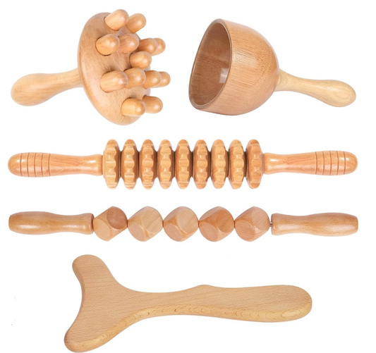 VelvaWave™ Wooden Massage Kit