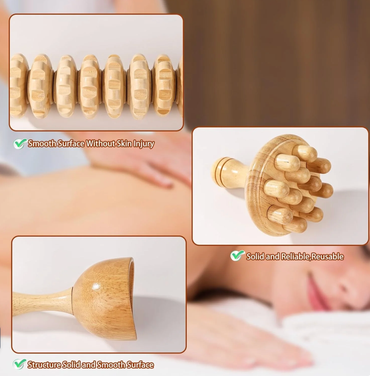VelvaWave™ Wooden Massage Kit