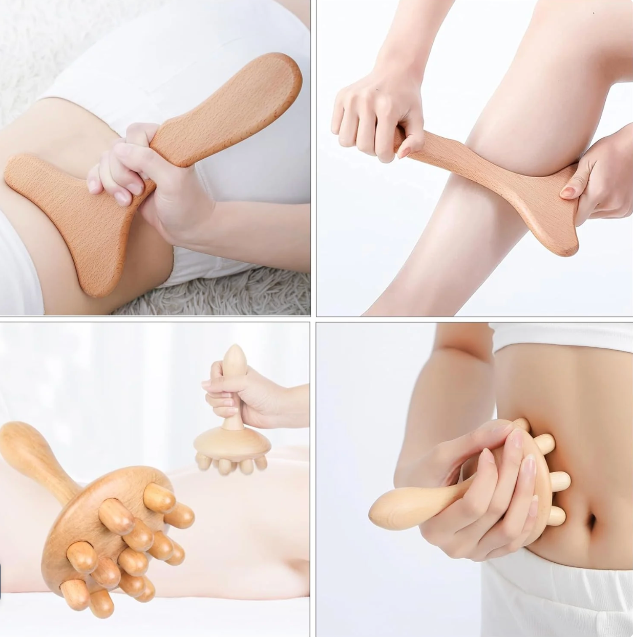 VelvaWave™ Wooden Massage Kit